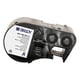 Brady M4C-500-584-YL etiquetas de plástico preto sobre amarelo 12,7 mm x 6,1 m | BRAM4C-500-584-YL