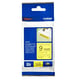Brother TZe-S621 fita súper adhesiva 9mm texto preto sobre amarelo (8M) | BROTZES621