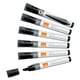 Nobo Marcadores de tinta líquida | Ponta biselada 4 mm Preto Sortido 10 unidades