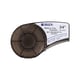 Brady M21-750-430-WT-CL fita de poliéster branco sobre transparente 19,1 mm x 6,40 m | BRAM21-750-430-WT-CL