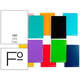 Caderno espiral Folio | 80H | Liso | Capa dura | 90gr (Sortidos)