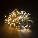 Luzes de natal 6 metros | branco quente e extra quente | 384 leds