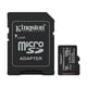 Kingston Canvas Select Plus Gen 3 Cartão de memória microSDXC com adaptador SD | 128 GB