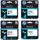 HP 912 Pack 4 cores | HPB912