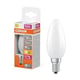 Osram lâmpada LED E14 B35 opaca luz quente regulável 3.4W | 40W