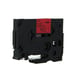 Q-Nomic TZe-431 fita 12mm texto preto sobre vermelho (8M) | QNTZe-431