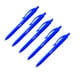 Pack 5x Caneta retrátil Milan P1 Touch | Azul
