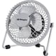 Orbegozo PW 1025 Mini Ventilador USB | Prateado