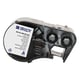 Brady M4-83-499-RD-BK etiquetas de tecido de nylon preto sobre vermelho Ø 12,7 mm | BRAM4-83-499-RD-BK