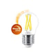 Philips lâmpada LED E27 filamento luz quente regulável 5.9W | 60W