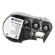 Brady M4-82-499-RD-BK etiquetas de tecido de nylon preto sobre vermelho Ø 9,53 mm | BRAM4-82-499-RD-BK