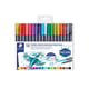 Staedtler 3001 | Lettering | Estojo de 18 cores| Ponta dupla