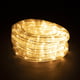 Mangueira luminosa 9 metros | Branco extra quente | 216 luzes LED