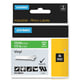 DYMO 1805414 Rhino IND fita Vinilo 12mm texto branco sobre verde (5.5M) | DYM1805414