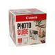Canon PP-201 Photo Cube Moldura Fotográfica + Papel Fotográfico | 265 g 20 folhas