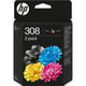 Multipack HP 308 tinteiro preto + cor (original) | HPB-308multipack