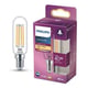 Philips lâmpada LED E14 T25 filamento luz quente 3,4W | 40W