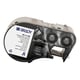 Brady M4-11-498 etiquetas de tecido de vinil preto sobre branco 12,7 mm x 19,05 mm | BRAM4-11-498
