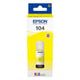 Epson 104 garrafa de tinta amarela | EPSC13T00P440