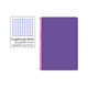 Caderno Espiral Folio | 80F | Quadricula 4mm | Capa Dura | 75gr | Lilás