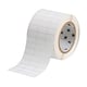 Brady THT-5-488-10 etiqueta de poliéster branco mate 25,40 x 12,70 mm | BRATHT-5-488-10