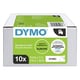 Dymo 2093096 fita preta sobre branco 9 mm 10 fitas | DYM2093096
