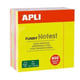 Apli Bloco de notas coloridas | 75 x 75 mm 100 folhas