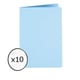 Pack x 10: Subcapa | 180g/m2 | Azul Celeste Intenso