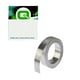 Q-Nomic S0720160/31000 Rhino fita adesiva de alumínio não adesiva prateada 12 mm | QNS0720160