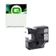 Q-Nomic S0718330 / 18057 termoretráctil preto sobre branco 19mm | QNS0718330
