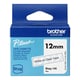 Brother Btag-135 fita não laminada branco sobre transparente 12 mm | BROBTAG135