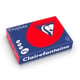 Clairefontaine Papel de cor vermelho coral 80 gr A4 (500 folhas)