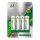 Pilhas Recarregáveis LR6 | AA | 2500mAh | 4 unidades