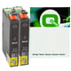 Q-Nomic Pack 502XL (BK) 2 tinteiros pretos XL | QNB-502XLBK2X