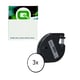 Q-Nomic 91201 12mm X 4m fita de plástico preto sobre branco ( Pack x 3 fitas)Q-Nomic 91201 12mm X 4m fita de plástico preto sobre branco ( Pack x 3 fitas) | QNB-91201