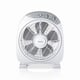 Haeger FF-012.004A Ventilador de chão | 30 cm | Branco