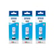 Epson 102 cyan Pack (3 garrafas) | EPSB-102C