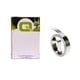 Q-Nomic S0720170/32500 Fita de aço inoxidável Rhino sem camada adesiva prateada 12 mm | S0720170C