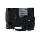 Q-Nomic TZe-241 fita 18mm texto preto sobre branco (8M) | QNTZe-241