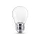 Philips lâmpada LED E27 fosca luz quente 4.3W | 40W