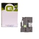 Q-nomic HSe-211 fita termoretráctil preto sobre branco 6 mm | QNHSE211