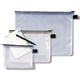 Estojo de rede | Rexel Mesh Pouch | A4 | Transparente Preto