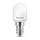 Philips lâmpada LED E14 T25 fosca luz quente 1,7W | 15W