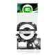 Q-Nomic LK-3WBN fita preta sobre branco 9 mm | QNC53S653003