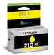 Lexmark 210 XL (14L0177E) tinteiro amarelo XL | LEX14L0177E
