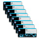 HP Pack poupança 711 (B/R/M/A/LM/LC/PB/LGY) 8 tinteiros | HPB-771