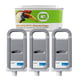 Q-Nomic PFI-703C XL Pack 3 tinteiros ciano | QNB-PFI-303C