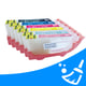 Poupe aproximadamente 62,50 € com a compra destes tinteiros!