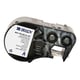 Brady M4C-750-595-CL-WT etiquetas de vinil branco sobre transparente 19,05 mm x 6,10 m | BRAM4C-750-595-CL-WT