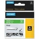 Dymo 1805420 fita vinilo 19MM branco sobre verde | 1805420